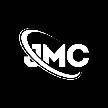 JMC logosu. JMC mektubu. JMC mektup logosu tasarımı. Çember ve büyük harfli monogram logosuna bağlı baş harfler JMC logosu. Teknoloji, iş ve emlak markası için JMC tipografisi.