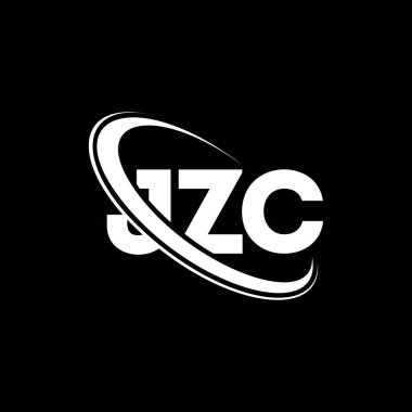 JZC logosu. JZC mektubu. JZC harf logosu tasarımı. Çember ve büyük harfli monogram logosuna bağlı JZC logosu. Teknoloji, iş ve emlak markası için JZC tipografisi.