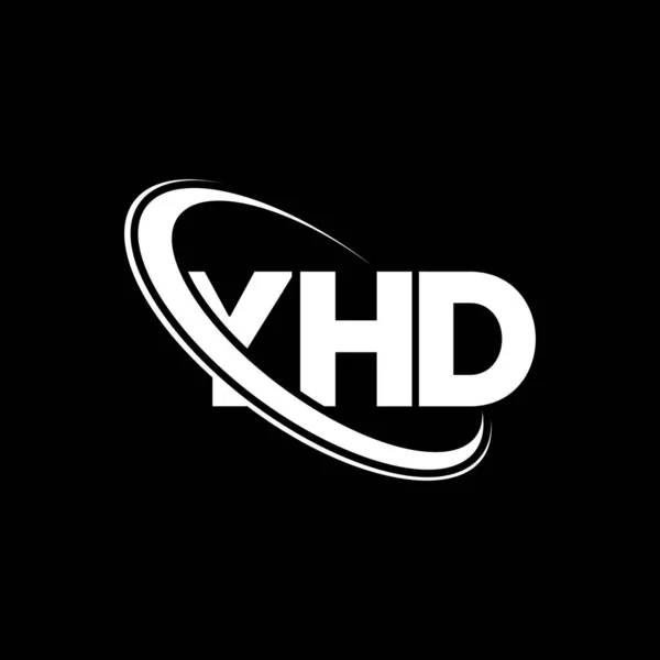 Logo Yhd Lettre Yhd Yhd Lettre Logo Design Initiales Logo — Image vectorielle