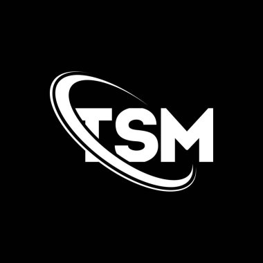 TSM logosu. TSM mektubu. TSM mektup logosu tasarımı. Çember ve büyük harfli monogram logosuna bağlı TSM logosu. Teknoloji, iş ve emlak markası için TSM tipografisi.