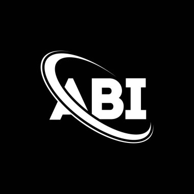 ABI logo. ABI letter. ABI letter logo design. Intitials ABI logo linked with circle and uppercase monogram logo. ABI typography for technology, business and real estate brand.