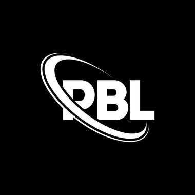 PBL logosu. PBL harfi. PBL harf logosu tasarımı. Çember ve büyük harfli monogram logosuyla birleştirilmiş PBL logosu. Teknoloji, iş ve emlak markası için PBL tipografisi.