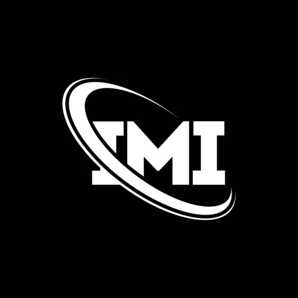 Logo Imi Carta Imi Diseño Del Logotipo Letra Imi Logo — Vector de stock