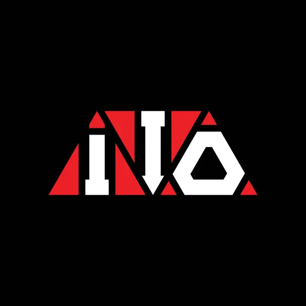 Iio Driehoekig Logo Met Driehoekige Vorm Iio Driehoekig Logo Ontwerp — Stockvector