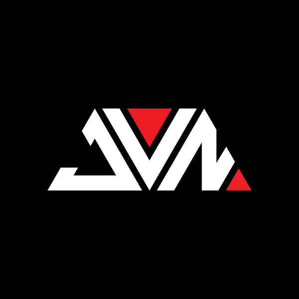 Дизайн Логотипа Треугольника Jvn Треугольной Формой Монограмма Дизайна Логотипа Треугольника — стоковый вектор