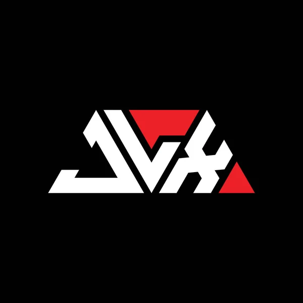 Jlx Треугольник Письмо Логотип Дизайн Треугольной Формы Монограмма Логотипом Треугольника — стоковый вектор