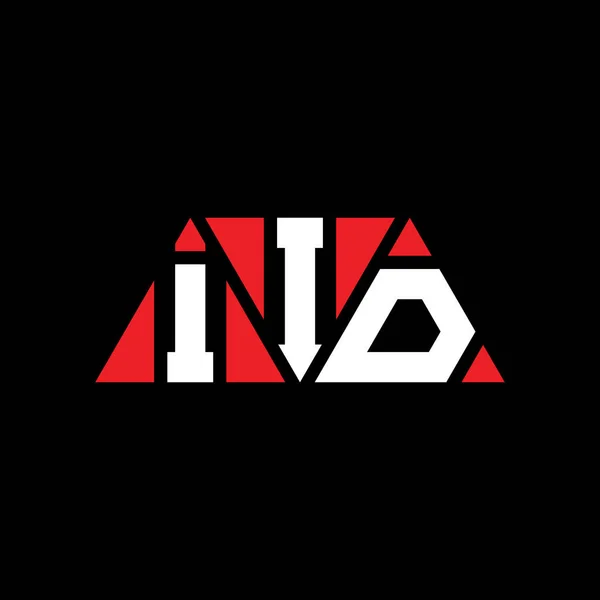 Дизайн Логотипу Літер Iid Формою Трикутника Iid Трикутник Монограма Дизайну — стоковий вектор