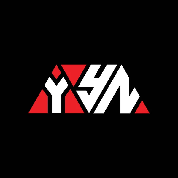 Діаграма Літер Yyn Трикутника Формою Трикутника Монограма Дизайну Логотипу Yyn — стоковий вектор