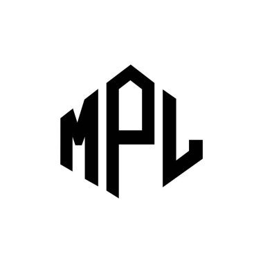 MPL letter logo design with polygon shape. MPL polygon and cube shape logo design. MPL hexagon vector logo template white and black colors. MPL monogram, business and real estate logo.