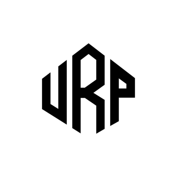 Urp 디자인 폴리곤 Urp 폴리곤 정육면체 디자인 Urp 헥사곤 주형은 — 스톡 벡터