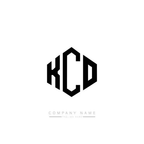 Kco Lettre Initiale Modèle Logo Vecteur — Image vectorielle