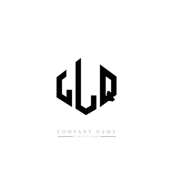 Llq Letter Initial Logo Template Design Vector — Stock Vector