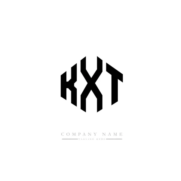 Kxt Lettera Iniziale Logo Modello Progettazione Vettoriale — Vettoriale Stock