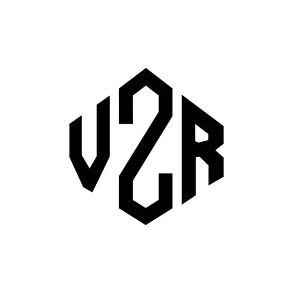 Vzr 디자인 다각형 Vzr 폴리곤 정육면체 디자인 Vzr 헥사곤 벡터의 — 스톡 벡터