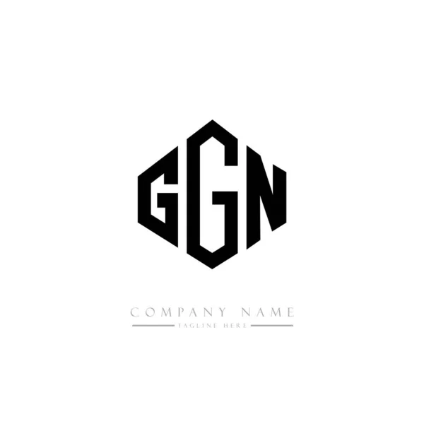 Ggn字母初始标识模板设计向量 — 图库矢量图片