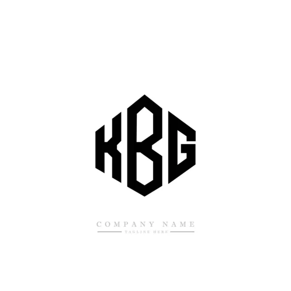 Kbg Letter Initial Logo Template Design Vector — Stock Vector