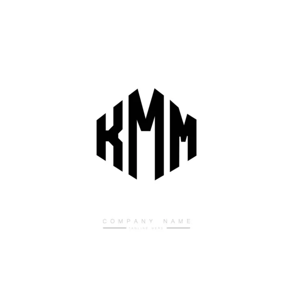 Kmm Letter Initial Logo Template Design Vector — Stock Vector