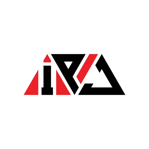 Дизайн Логотипу Трикутника Ipj Формою Трикутника Монограма Дизайну Логотипу Трикутника — стоковий вектор