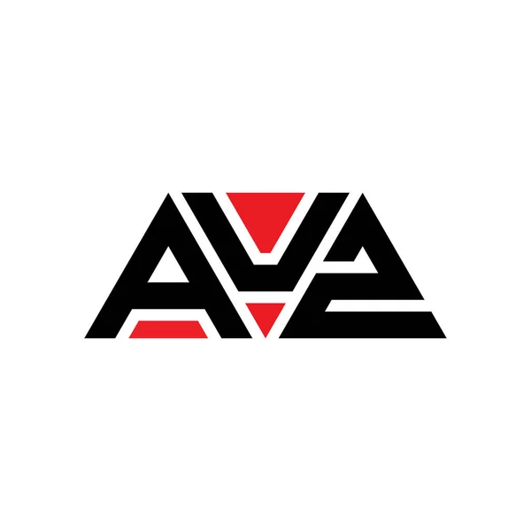 Diseño Logotipo Letra Triángulo Auz Con Forma Triángulo Diseño Del — Archivo Imágenes Vectoriales