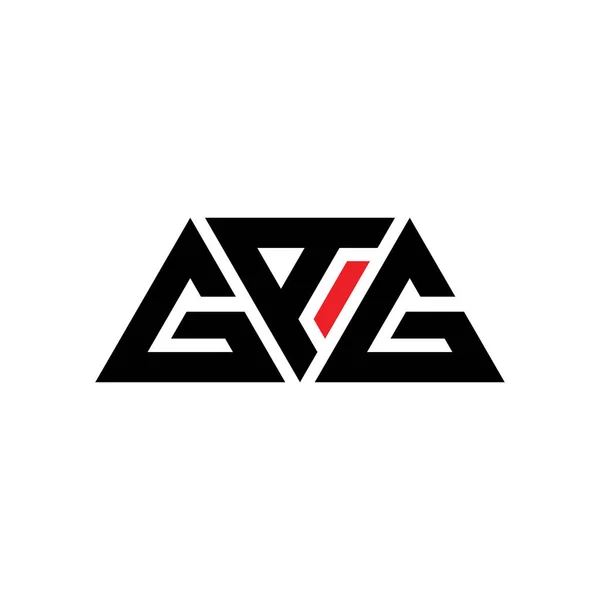 Gag Driehoekig Logo Met Driehoekige Vorm Gag Driehoekig Logo Ontwerp — Stockvector