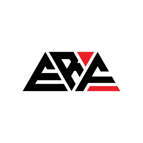 Evf Driehoekig Logo Met Driehoekige Vorm Evf Driehoekig Logo Ontwerp — Stockvector