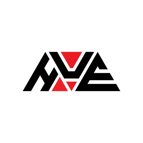 Diseño Logotipo Letra Triángulo Hue Con Forma Triángulo Monograma Diseño — Archivo Imágenes Vectoriales