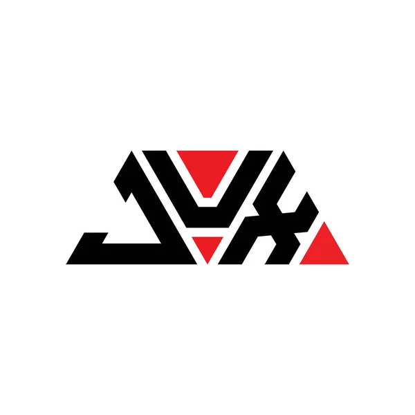 Дизайн Логотипу Трикутника Jux Формою Трикутника Монограма Дизайну Логотипу Трикутника — стоковий вектор