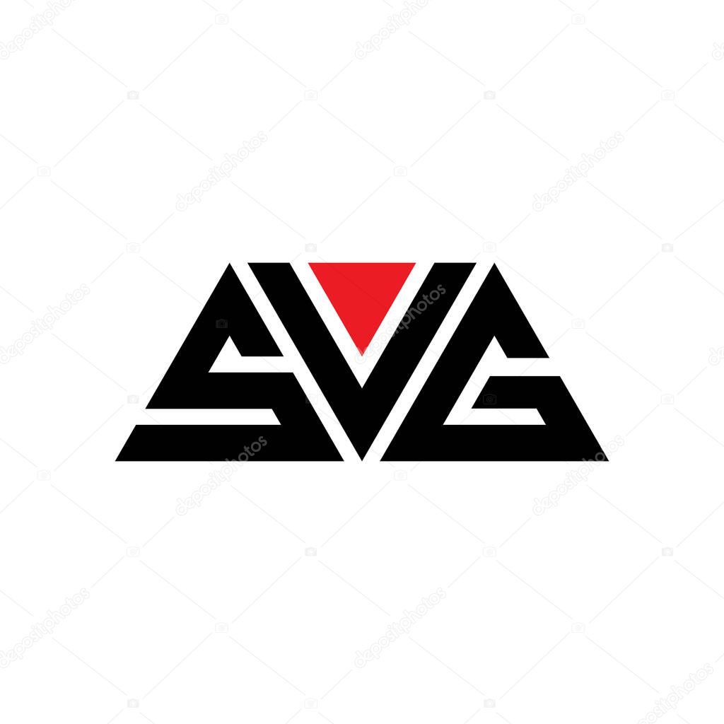 SVG triangle letter logo design with triangle shape. SVG triangle logo design monogram. SVG triangle vector logo template with red color. SVG triangular logo Simple, Elegant, and Luxurious Logo. SVG