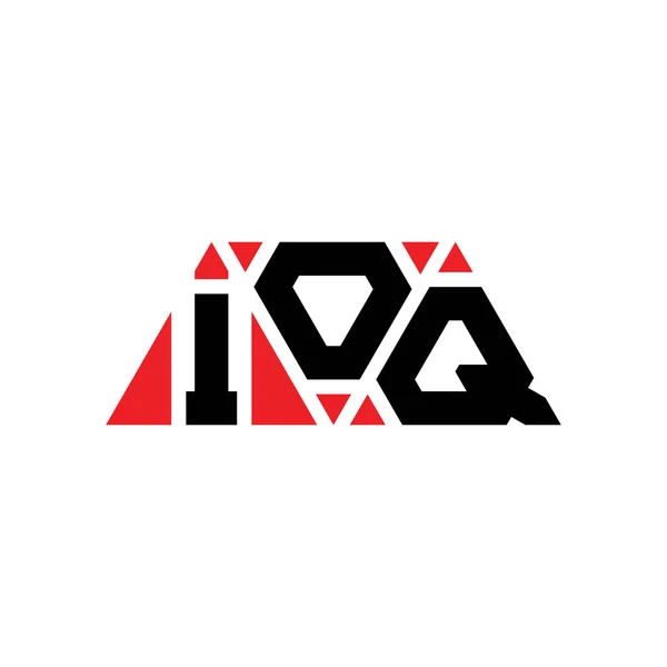Дизайн Логотипу Трикутника Ioq Формою Трикутника Монограма Дизайну Логотипу Ioq — стоковий вектор