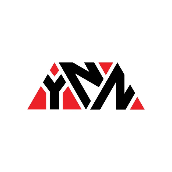 Дизайн Логотипу Літери Ynn Формою Трикутника Монограма Дизайну Логотипу Ynn — стоковий вектор