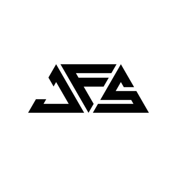 Jfs三角形のロゴデザイン Jfs三角形ロゴデザインモノグラム Jfs三角形ベクトルロゴテンプレート Jfs三角形のロゴシンプル エレガントで豪華なロゴ Jfs — ストックベクタ