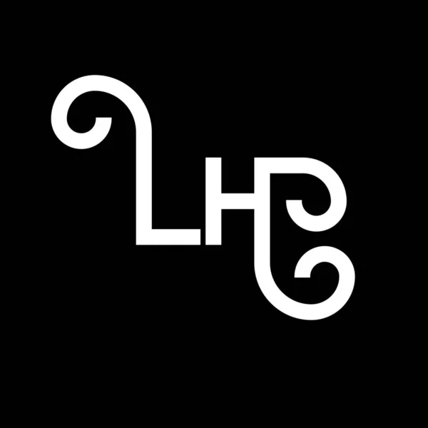 Diseño Del Logotipo Letra Letras Iniciales Icono Del Logotipo Plantilla — Archivo Imágenes Vectoriales