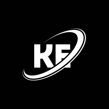 KE K E harfi logo tasarımı. İlk harf KE bağlı daire büyük harf monogram logosu kırmızı ve mavi. KE logosu, K-E tasarımı. Şey, ben...