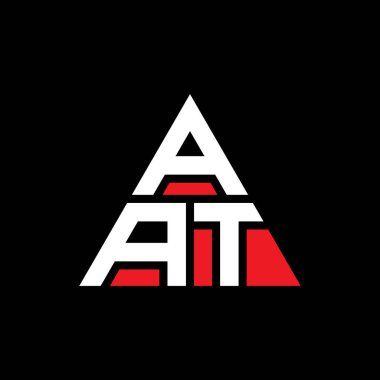 Üçgen şekilli AAS üçgen harf logosu tasarımı. AAS üçgen logo tasarımı monogramı. Kırmızı renkli AAS üçgen vektör logo şablonu. AAS üçgen logosu Basit, Zarif ve Lüks Logo.