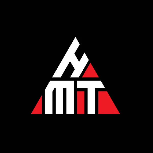 Hmt三角形の文字ロゴデザイン Hmt三角形ロゴデザインモノグラム Hmt三角形ベクトルロゴテンプレート Hmt三角形のロゴシンプル エレガントで豪華なロゴ — ストックベクタ