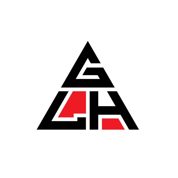 Diseño Del Logotipo Letra Del Triángulo Glg Con Forma Triángulo — Archivo Imágenes Vectoriales