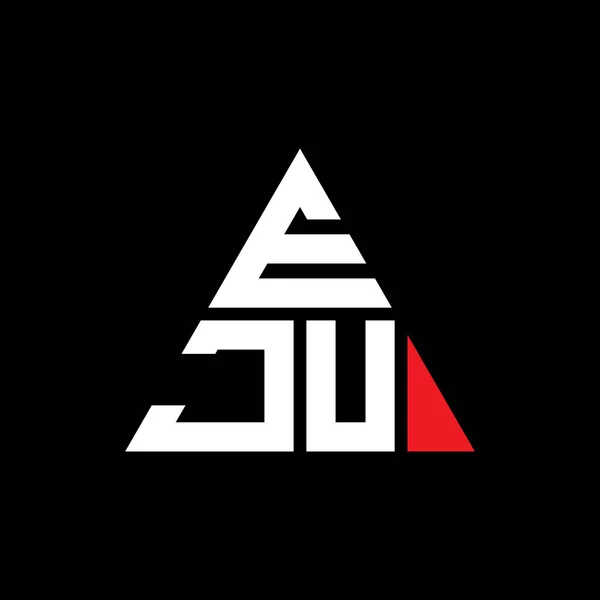 Diseño Del Logotipo Letra Del Triángulo Eju Con Forma Triángulo — Archivo Imágenes Vectoriales