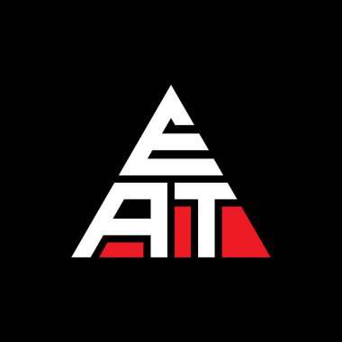 Üçgen şekilli üçgen harf logosu tasarımını ye. Üçgen logo tasarımı monogramı ye. Kırmızı renkli üçgen vektör logosu ye. Üçgen logo yiyin Basit, Zarif ve Lüks Logo.