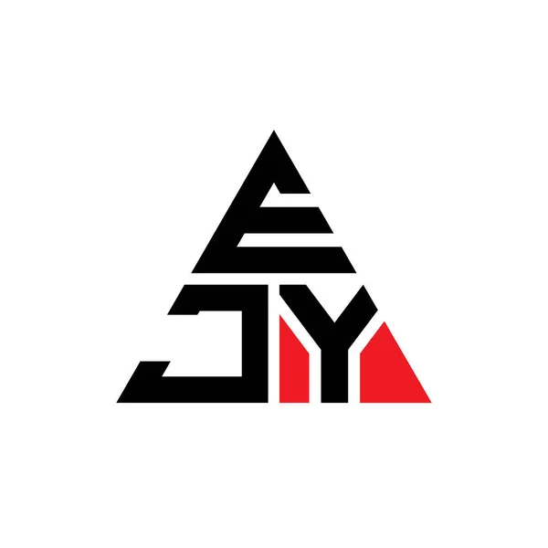 Diseño Del Logotipo Letra Del Triángulo Ejy Con Forma Triángulo — Archivo Imágenes Vectoriales