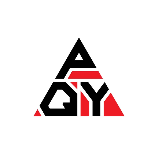 三角形の形状のPqy三角形の文字のロゴデザイン Pqy三角形のロゴデザインモノグラム Pqy三角形ベクトルのロゴテンプレート Pqy三角形のロゴシンプル エレガントで豪華なロゴ — ストックベクタ