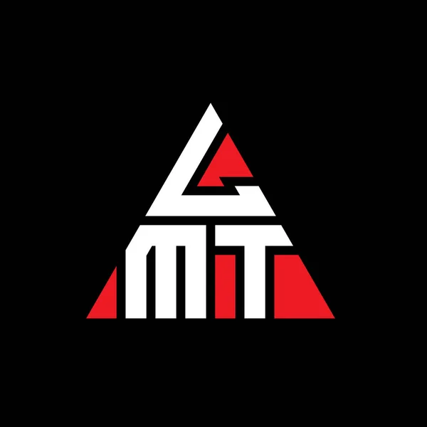 三角形状のLmt三角形文字ロゴデザイン Lmt三角形のロゴデザインモノグラム Lmt三角形ベクトルのロゴテンプレート Lmt三角形のロゴシンプル エレガントで豪華なロゴ — ストックベクタ