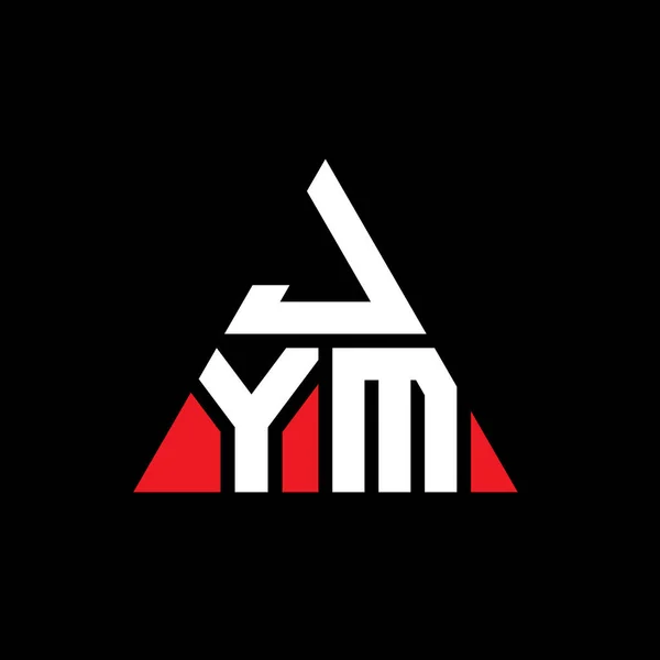 Diseño Del Logotipo Letra Triángulo Jym Con Forma Triángulo Monograma — Archivo Imágenes Vectoriales
