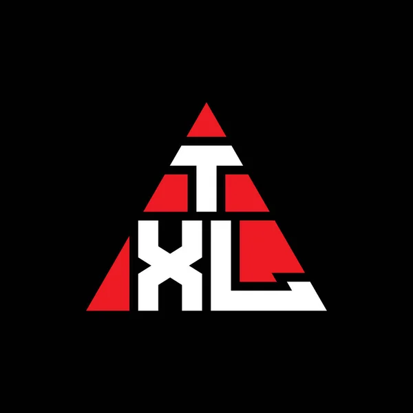 Txl三角形の文字のロゴデザイン Txl三角形ロゴデザインモノグラム Txl三角形ベクトルロゴテンプレート Txl三角形のロゴシンプル エレガントで豪華なロゴ — ストックベクタ