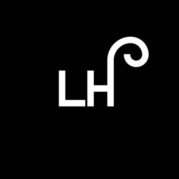 Diseño Del Logotipo Letra Letras Iniciales Icono Del Logotipo Plantilla — Vector de stock