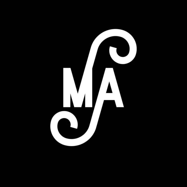 Letter Logo Design Anfangsbuchstaben Logo Symbol Abstrakter Buchstabe Minimale Logo — Stockvektor