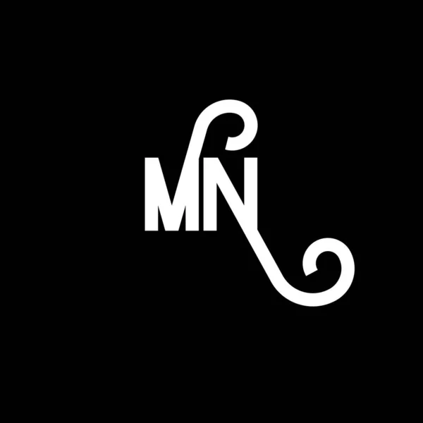 Lettre Logo Design Lettres Initiales Icône Logo Modèle Conception Logo — Image vectorielle