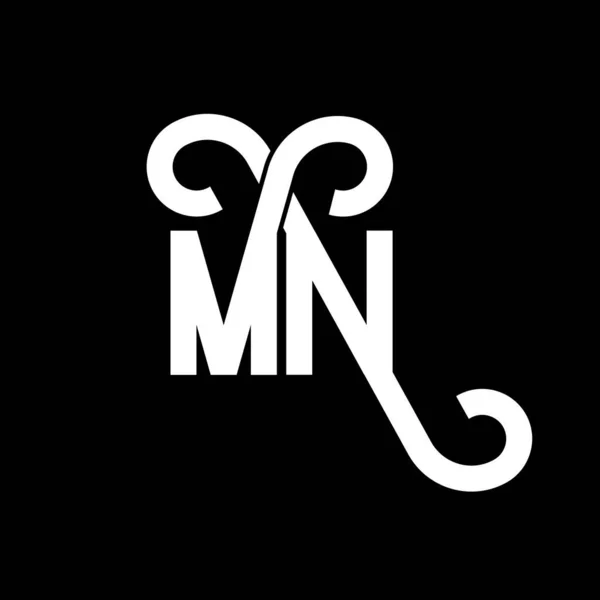 Diseño Logo Carta Letras Iniciales Icono Del Logotipo Plantilla Diseño — Archivo Imágenes Vectoriales