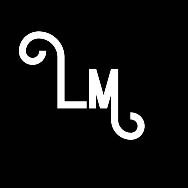 Logo Design Počáteční Ikona Loga Abstraktní Písmeno Minimální Design Loga — Stockový vektor