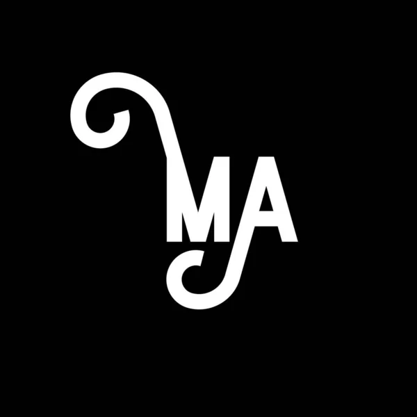 Carta Diseño Logo Letras Iniciales Icono Del Logotipo Carta Abstracta — Archivo Imágenes Vectoriales