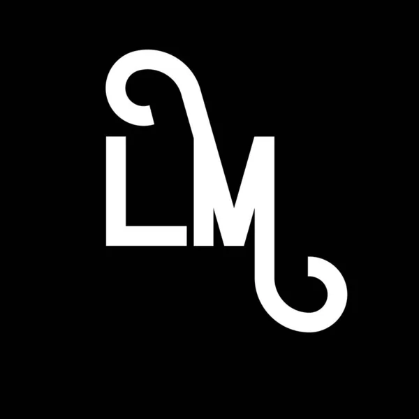 Diseño Logo Carta Letras Iniciales Icono Del Logotipo Carta Abstracta — Archivo Imágenes Vectoriales